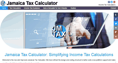 Desktop Screenshot of jamaicataxcalculator.com